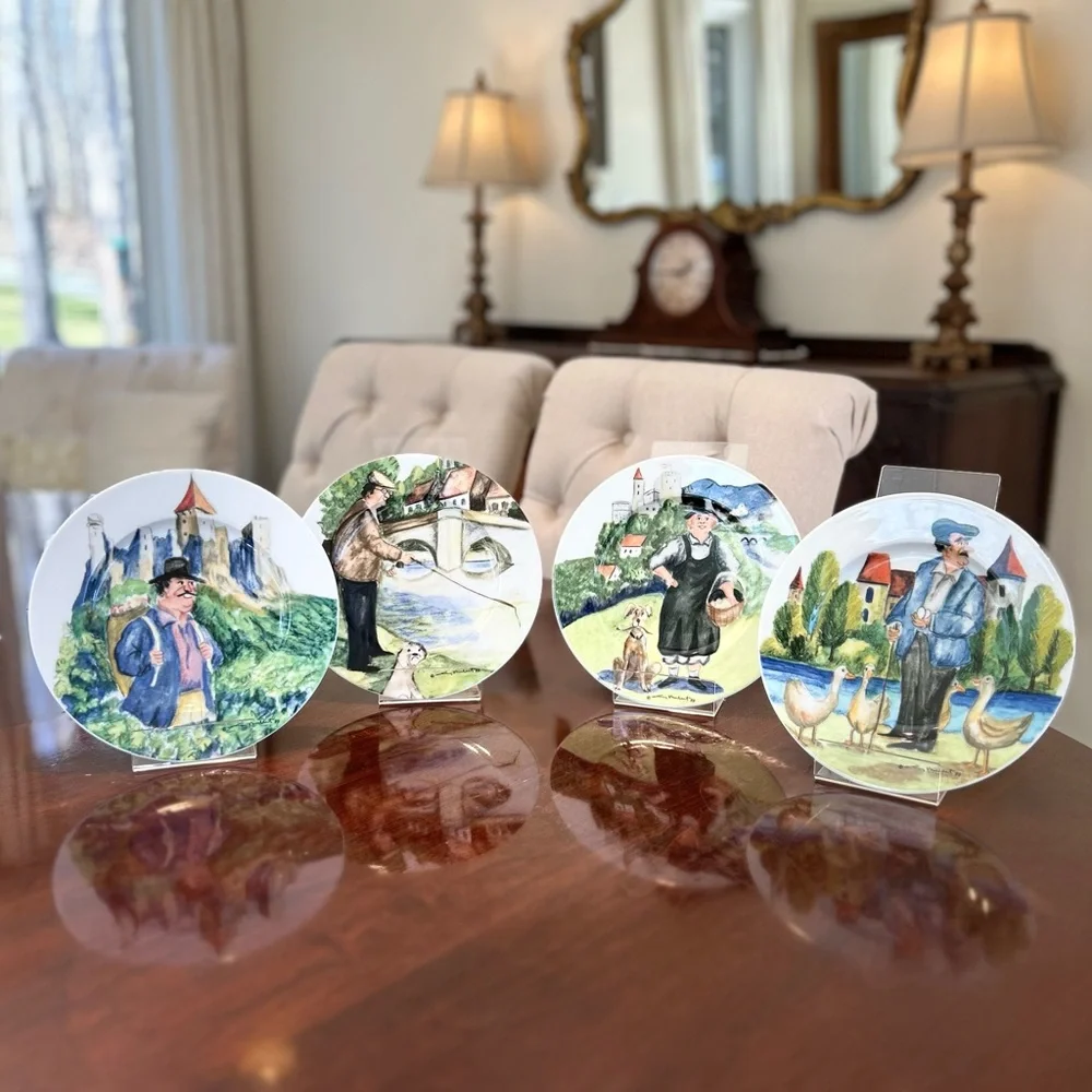 4 Perigord by Guy Buffet for Williams Sonoma French Country Scenes 8